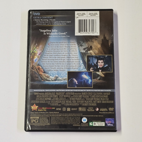 Maleficent (DVD, 2014) Angelina Jolie - Picture 2 of 3